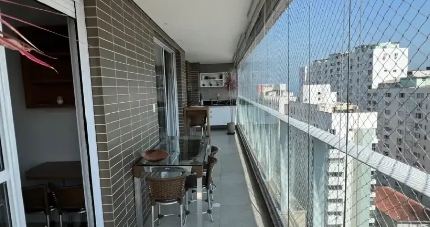 Apartamento locação alto padrão no embaré vista mar , meia quadra da praia , lazer