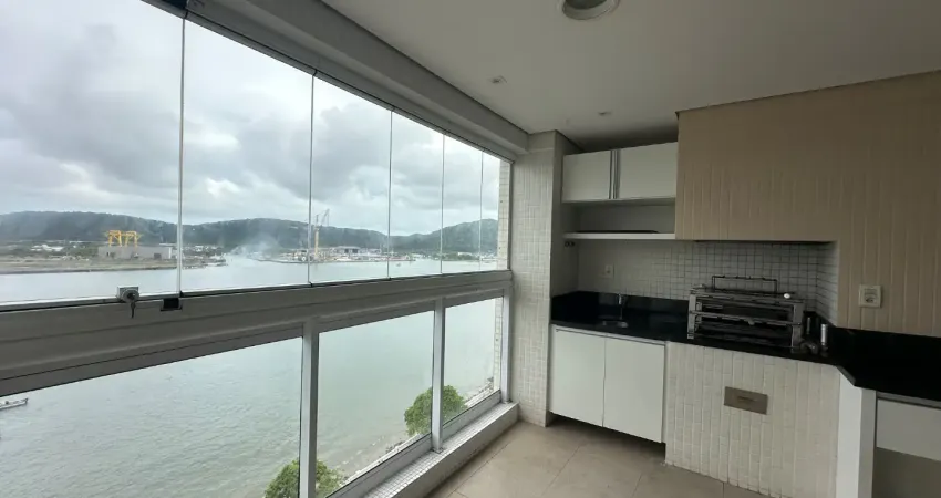 Excelente apt frente mar vista panorâmica   na ponta da praia venda ou aluguel