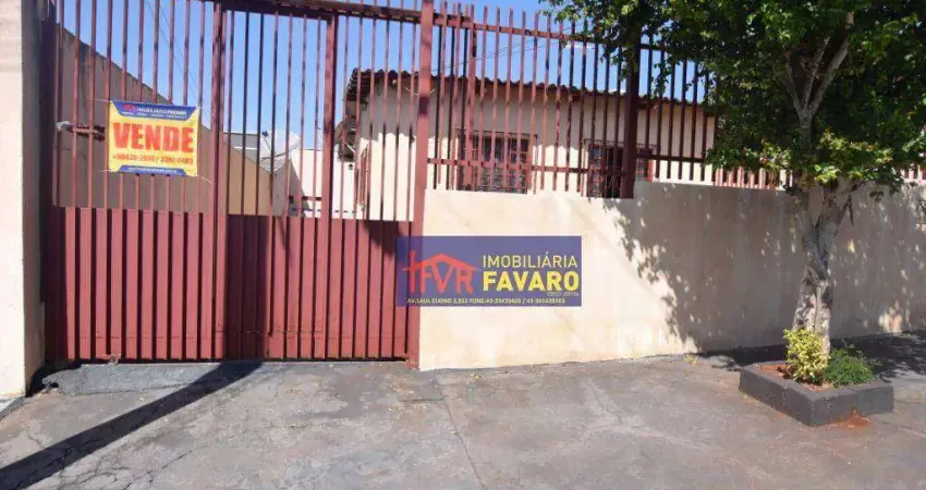Casa com 2 dormitórios à venda, 90 m² por R$ 200.000,00 - Jardim Paris - Londrina/PR