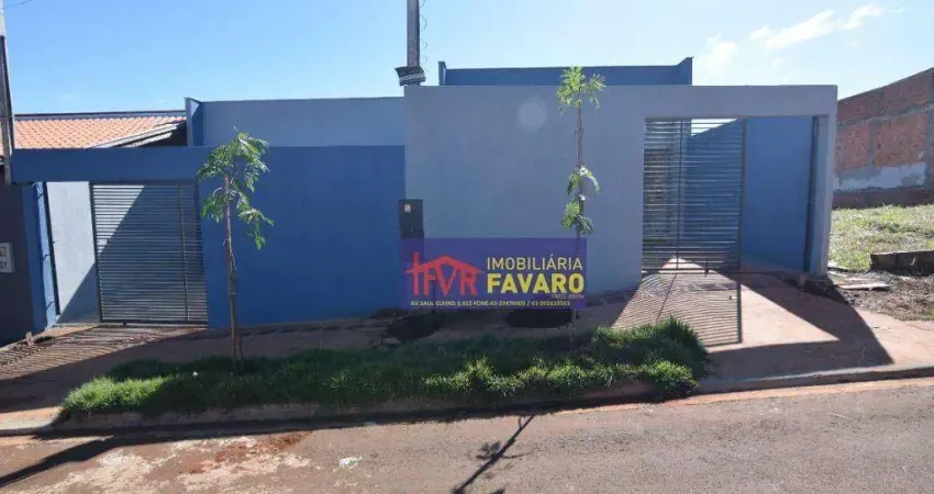 Casa com 2 dormitórios à venda, 73 m² por R$ 215.000,00 - Jardim Belém - Londrina/PR
