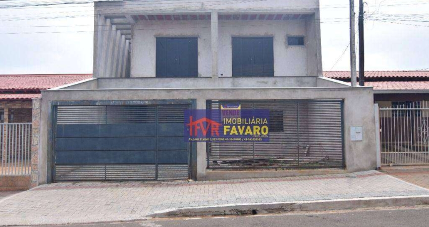 Sobrado com 4 dormitórios à venda, 300 m² por R$ 650.000,00 - Conjunto Habitacional Violim - Londrina/PR