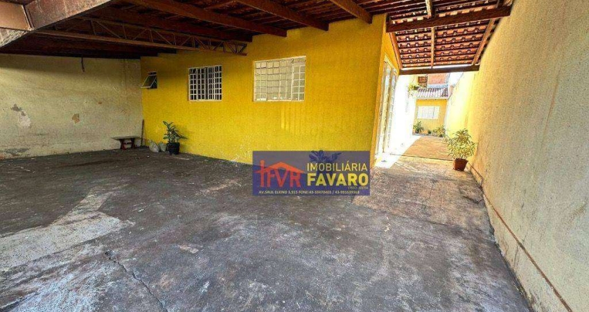 Casa com 3 dormitórios à venda, 90 m² por R$ 220.000 - Jardim Maria Celina - Londrina/PR