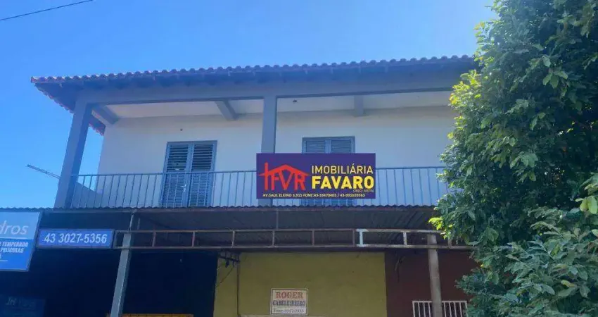 Sobrado comercial em excelente localização, esquina de duas principais avenidas da zona norte, Av. Gabriel Arruda com Avenida das Torres. R$ 2.600,00