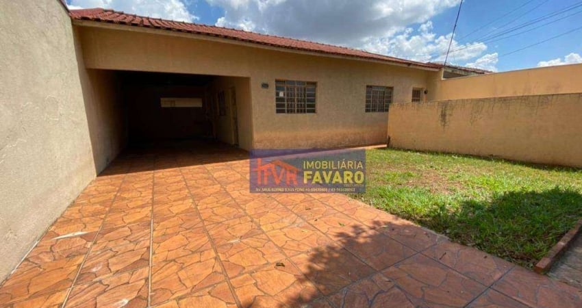 Casa com 3 dormitórios para alugar por R$ 1.200,00/mês - Conjunto Habitacional José Giordano - Londrina/PR