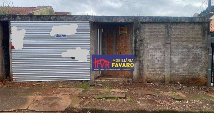 Terreno em excelente localização, jardim porto seguro. 250 metros quadrados, sendo 10X25, todo murado. R$ 175mil.