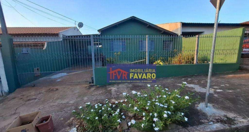 Casa com 3 dormitórios à venda, 130 m² por R$ 200.000,00 - Parigot de Souza 2 - Londrina/PR