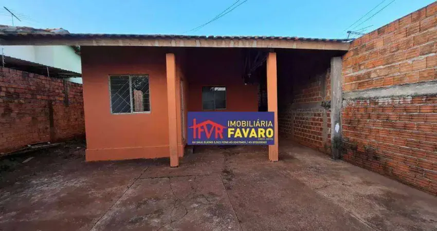 Casa com 3 dormitórios à venda, 60 m² por R$ 200.000,00 - Residencial Portal do Sol - Londrina/PR