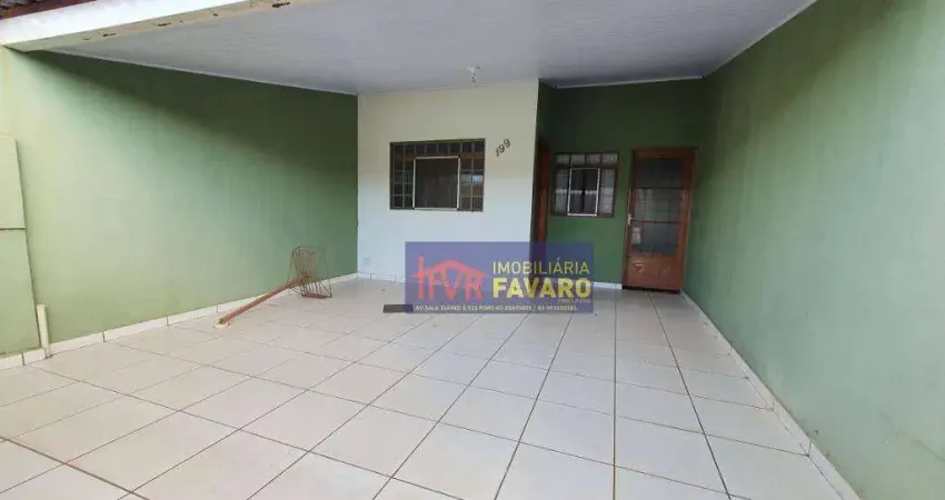 Casa com 2 dormitórios à venda por r$ 270.000,00 - parque leblon - londrina/pr