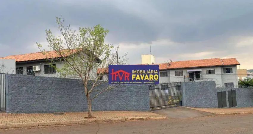 Apartamento com 2 dormitórios para alugar, 45 m² por r$ 1.100,00/mês - jardim santa cruz - londrina/pr