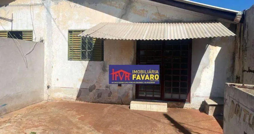 Casa contendo dois quartos, sala, cozinha, wc social, área de serviço coberta e vaga de garagem. r$ 800,00