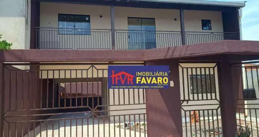 Casa com 4 dormitórios para alugar, 120 m² por r$ 2.700,00/mês - jardim alphaville - londrina/pr