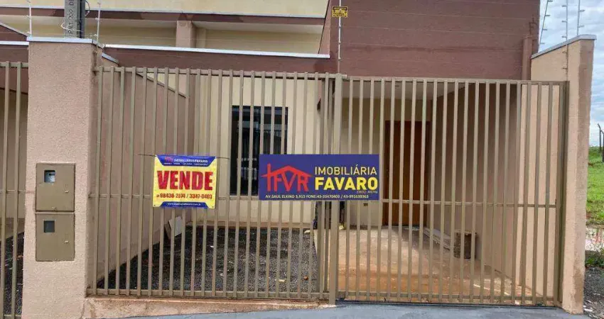 Casa geminada nova, jardim tropical.  contendo 3 quartos, sendo uma suíte, sala ampla com pé direito alto, corredor, wc social, área de serviço, quint