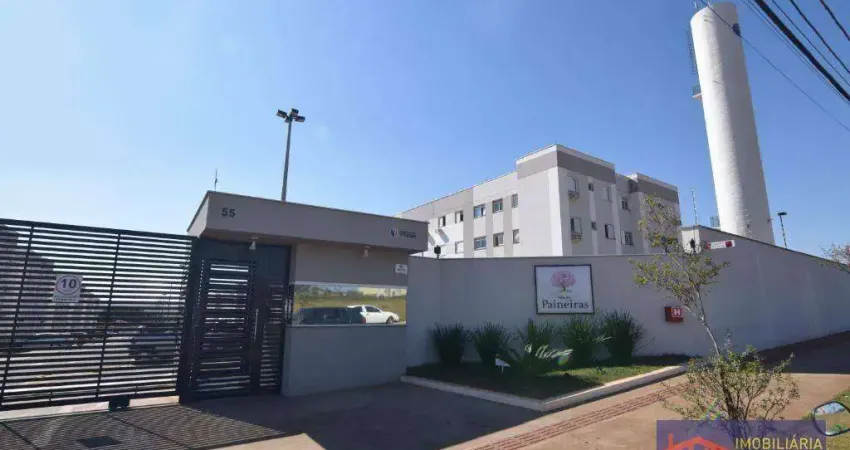 Villa das paineiras, apartamento com 2 dormitórios à venda por r$ 165mil - jardim são paulo ii - londrina. empreendimento conta com: quadra poliesp