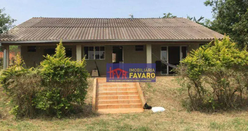 Cinco mil metros de terreno, área urbana zona norte de londrina. Mais Barracão com 200m2, barracão muito bem construido, com piso reforçado R$ 650mil.