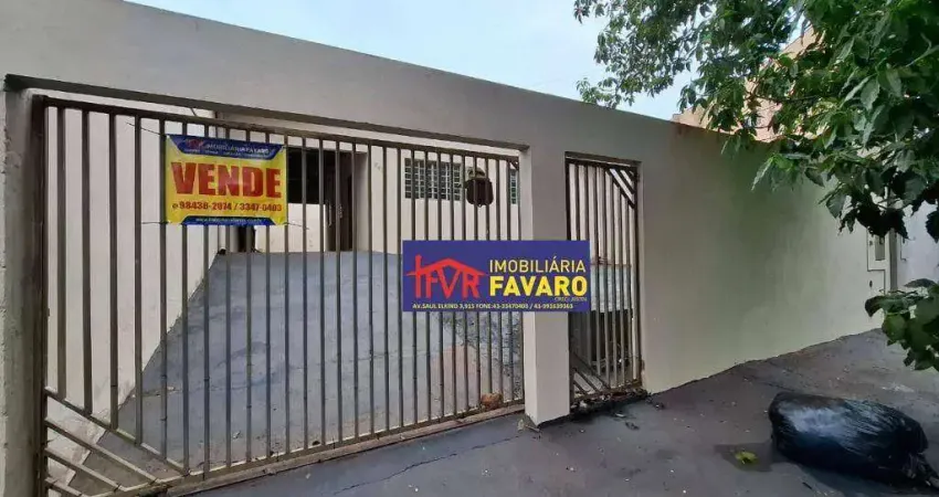 Casa com 2 dormitórios, 100 m² - venda por R$ 235.000,00 ou aluguel por R$ 1.350,00/mês - Conjunto Habitacional Maria Cecília Serrano de Oliveira - Londrina/PR