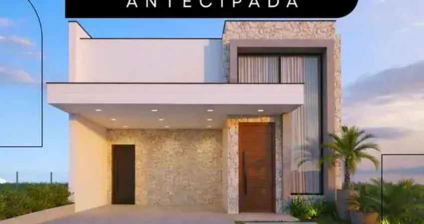 Excelente oportunidade! Casa em Condomínio à venda em Sorocaba-SP, no Condomínio Villagio Wanel, com 3 quartos, 1 suíte, 2 salas, 2 banheiros, 4 vagas de garagem e 130,00 m² de área.