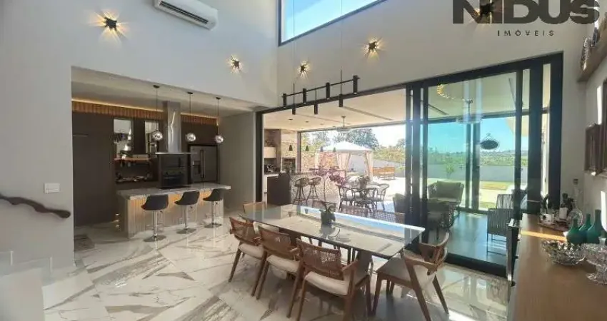Casa de luxo em condomínio no Alto da Boa Vista, Sorocaba-SP: 3 quartos, 3 suítes, 3 salas, 6 banheiros, 6 vagas de garagem, 314m².