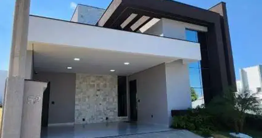 Casa de luxo em condomínio no Parque Ibiti Reserva, Sorocaba-SP: 3 quartos, 3 suítes, 2 salas, 4 vagas, 164m².