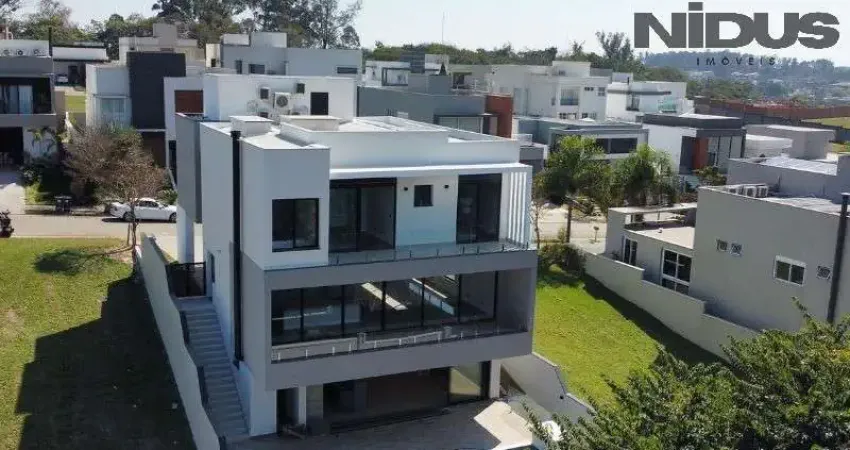 Casa de luxo em condomínio: 4 quartos, 2 suítes, 3 salas, 6 vagas - Alphaville Nova Esplanada, Votorantim-SP
