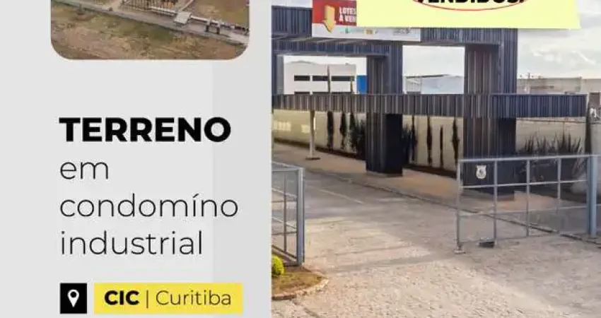 Terreno à venda, 2219 m²  - Cidade Industrial de Curitiba - Curitiba/PR