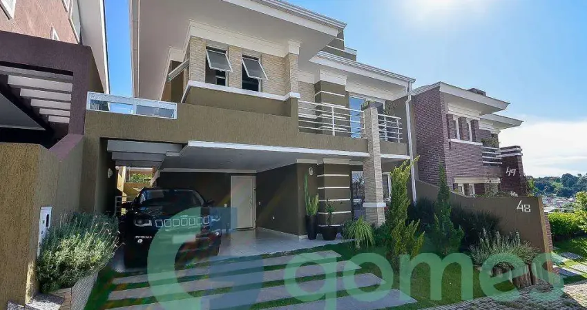 Casa com 3 dormitórios à venda, 273 m² por r$ 2.200.000,00 - santa quitéria - curitiba/pr