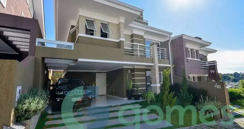 Casa com 3 dormitórios à venda com 273,00m² no solarium residence santa quitéria
