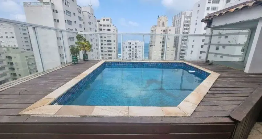 Cobertura com 2 dormitórios, 180 m² - venda ou aluguel - Pitangueiras - Guarujá/SP