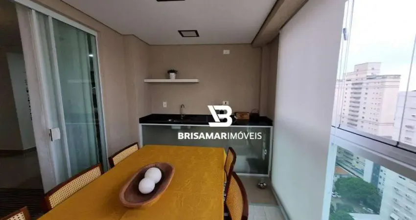 Apartamento novo a 1 quadra da praia na pitangueiras - guarujá