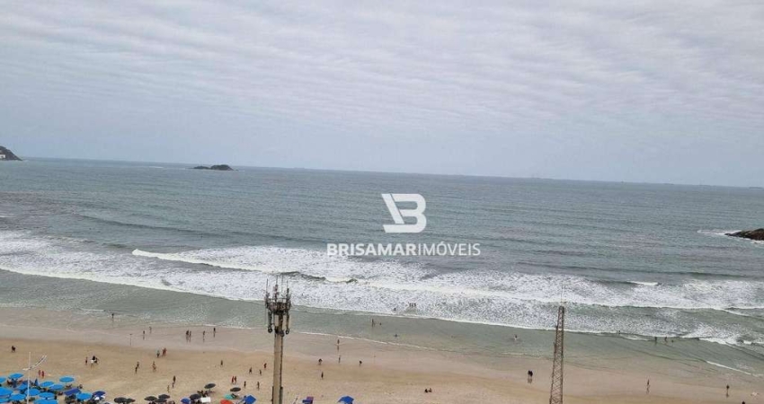 PITANGUEIRAS- FRENTE TOTAL AO MAR , ANDAR ALTO ,TOTALMENTE REFORMADO , GARAGEM NO PRÉDIO
