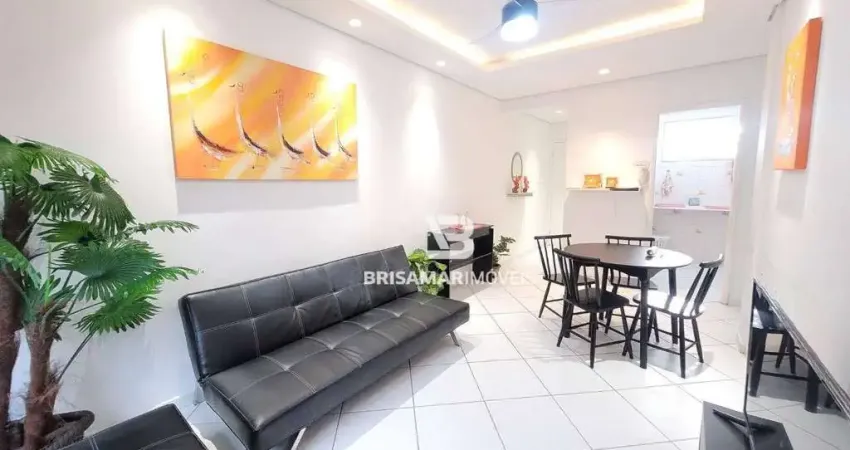 Apartamento com 1 dormitório à venda, 45 m² por r$ 240.000 - enseada - guarujá/sp