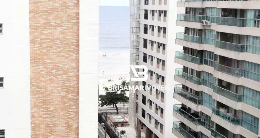 Pitangueiras- uma quadra do mar , linda vista mar , garagem no prédio.