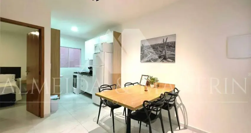 Apartamento aconchegante totalmente mobiliado em localização privilegiada!