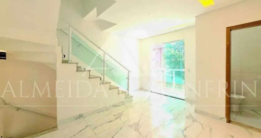 Lindo sobrado com 2 suítes - área gourmet - 2 vagas de garagem cobertas