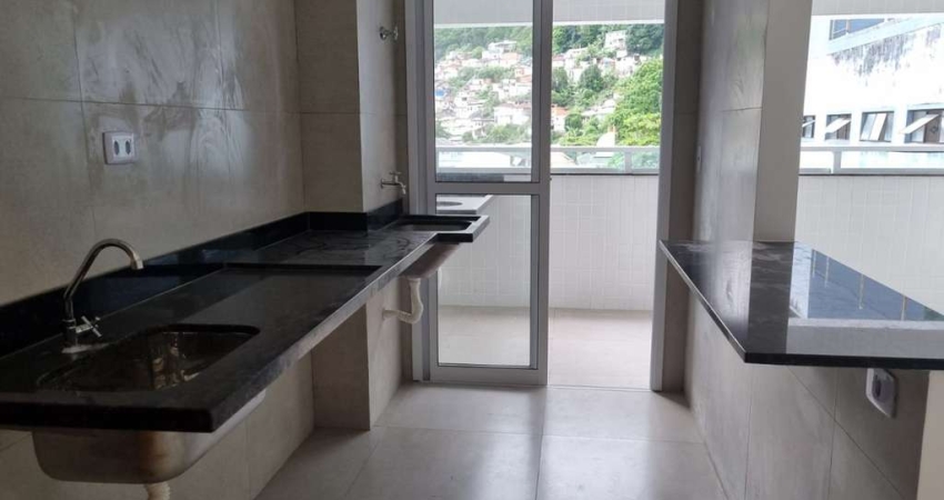 Apartamento para Venda em Santos, Marapé, 2 dormitórios, 1 banheiro, 1 vaga