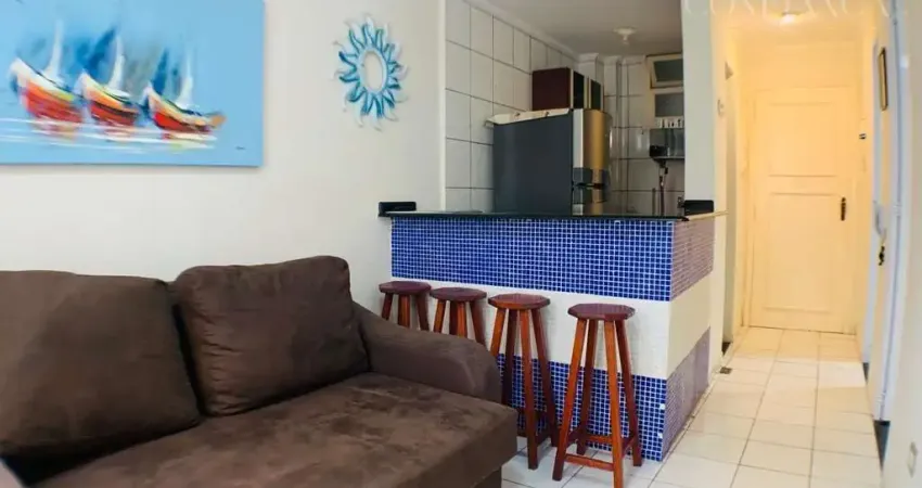 Apartamento para Venda em Guarujá, Pitangueiras, 1 dormitório, 1 banheiro