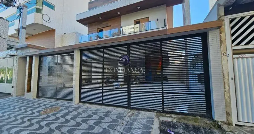 Casa em Condomínio para Venda em Praia Grande, Guilhermina, 2 dormitórios, 1 suíte, 2 banheiros, 1 vaga