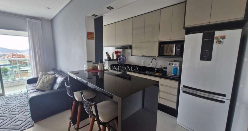 Apartamento para Venda em Santos, Ponta da Praia, 2 dormitórios, 1 suíte, 2 banheiros, 1 vaga
