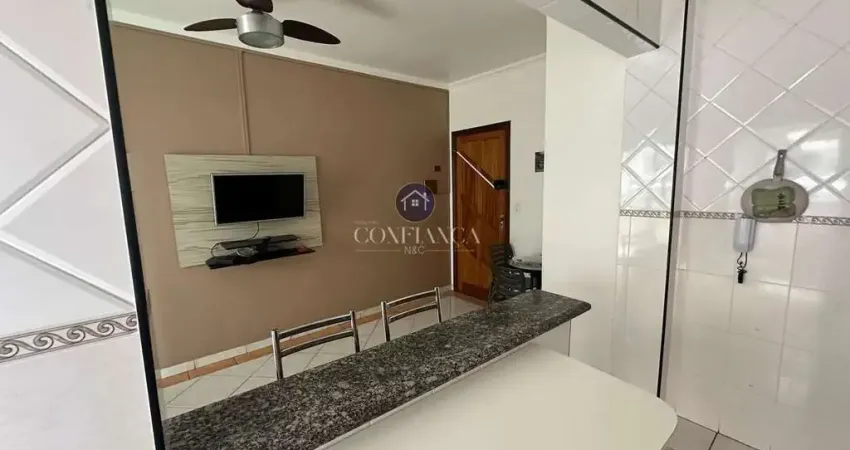 Apartamento para Venda em Praia Grande, Tupi, 1 dormitório, 1 banheiro, 1 vaga