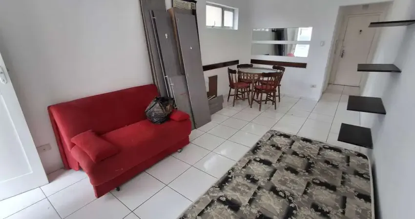 Apartamento para venda em santos, gonzaga, 1 dormitório, 1 banheiro, 1 vaga