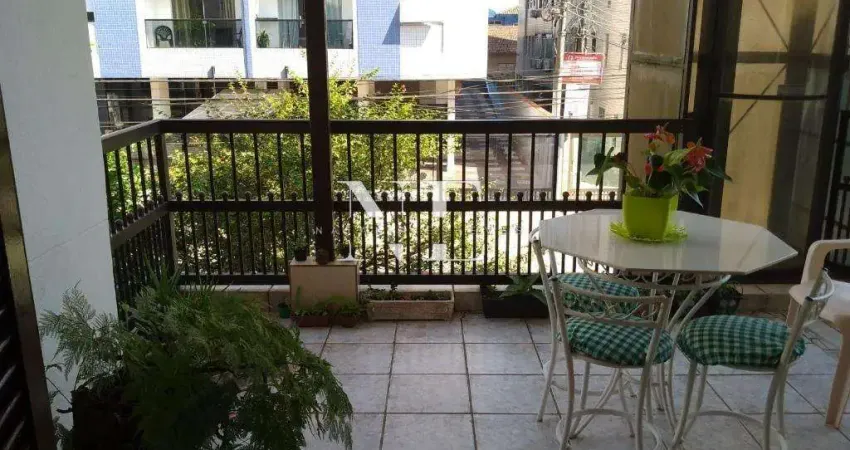 Apartamento para venda em são vicente, centro, 3 dormitórios, 2 banheiros, 1 vaga