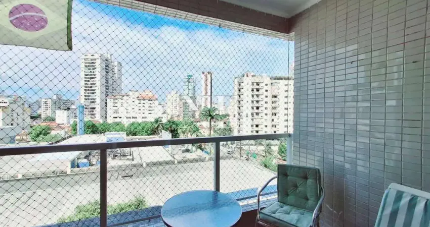 Apartamento para venda em santos, josé menino, 3 dormitórios, 1 suíte, 3 banheiros, 1 vaga