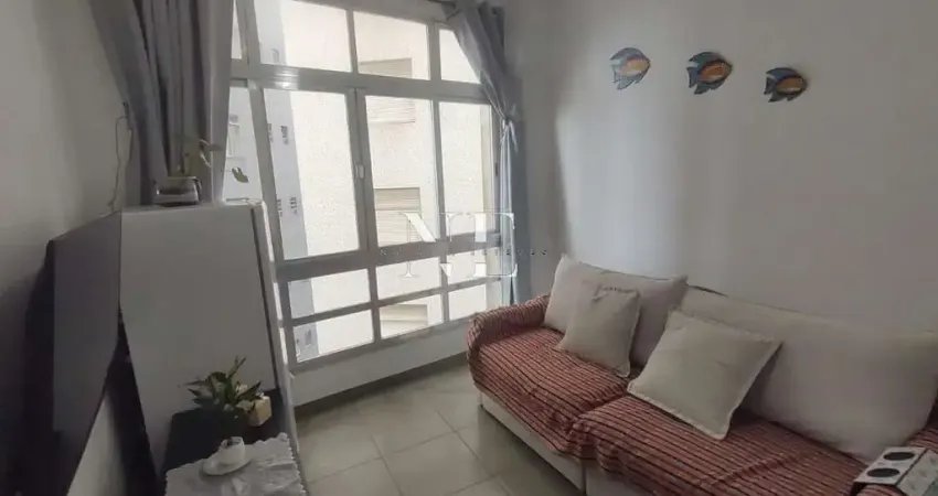 Apartamento para venda em são vicente, itararé, 1 dormitório, 1 suíte, 2 banheiros