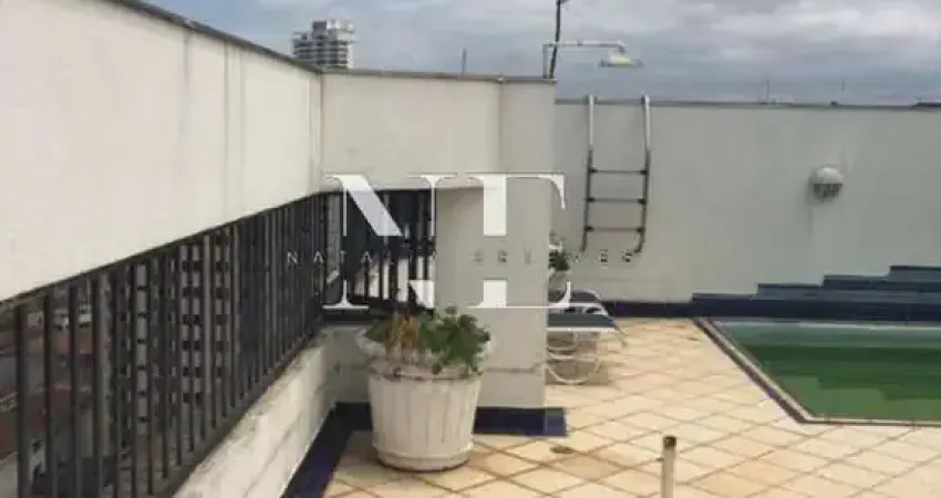 Cobertura para venda em santos, ponta da praia, 4 dormitórios, 2 suítes, 4 banheiros, 3 vagas