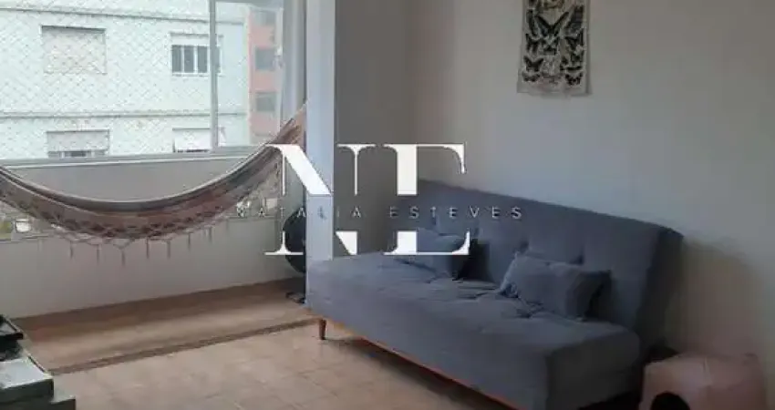Apartamento para venda em santos, josé menino, 1 dormitório, 1 banheiro, 1 vaga