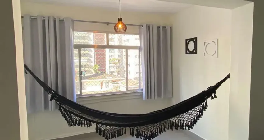 Apartamento para venda em santos, embaré, 1 dormitório, 1 banheiro, 1 vaga