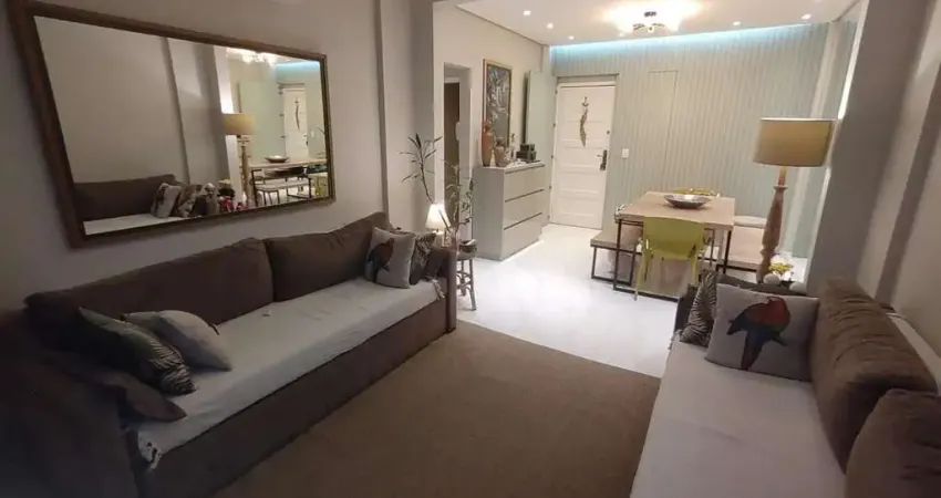 Apartamento para venda em santos, josé menino, 1 dormitório, 1 banheiro, 1 vaga