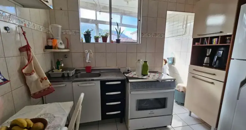 Apartamento para venda em santos, marapé, 2 dormitórios, 1 banheiro, 1 vaga