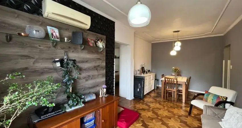 Apartamento para venda em santos, encruzilhada, 2 dormitórios, 1 banheiro, 1 vaga