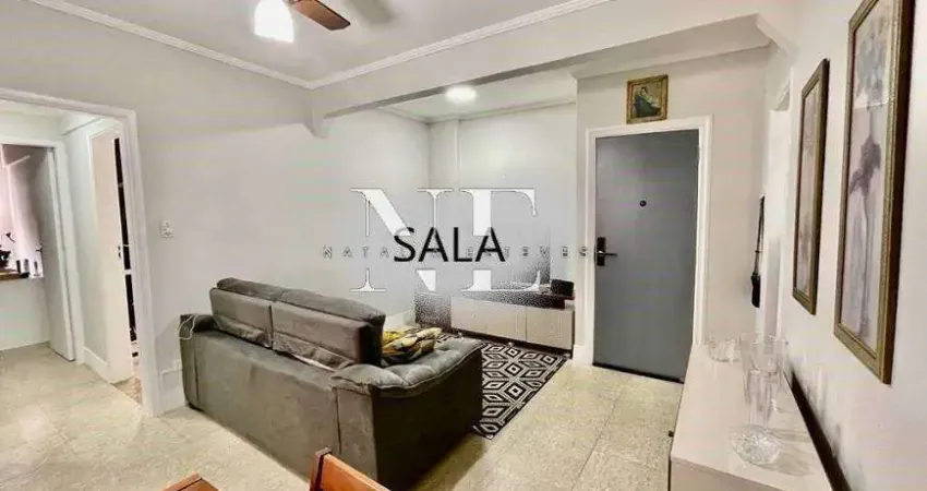 Apartamento para venda em santos, ponta da praia, 2 dormitórios, 2 banheiros, 1 vaga