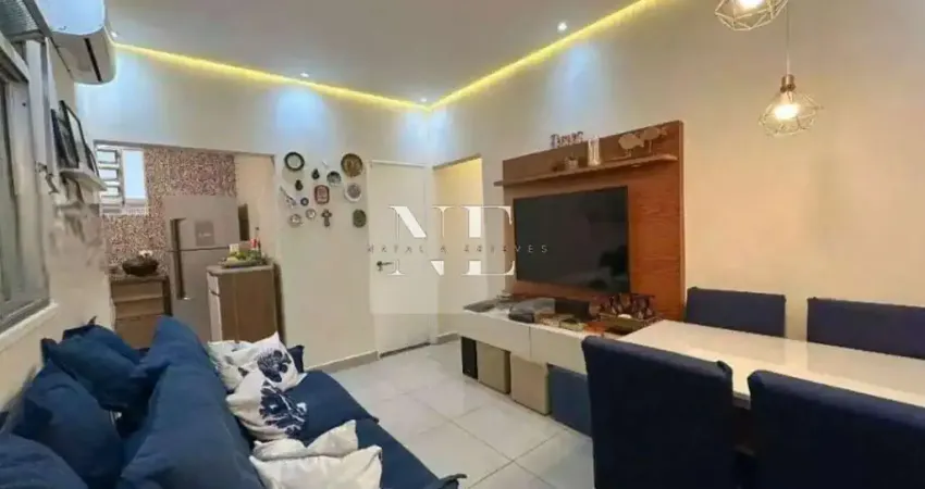 Apartamento para venda em santos, boqueirão, 2 dormitórios, 1 suíte, 2 banheiros